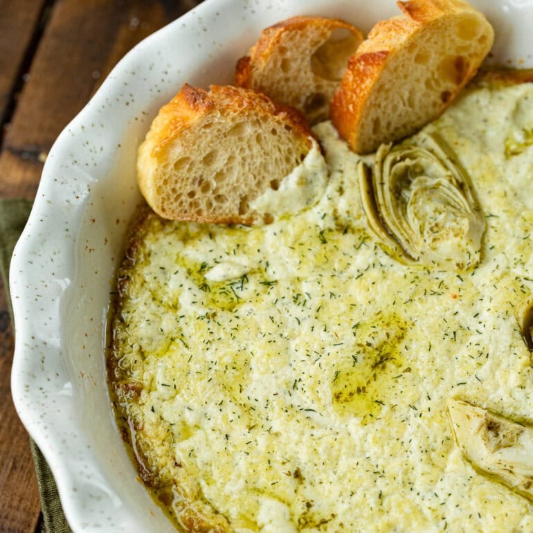 The Best Creamy Artichoke Dip: No Spinach, Pure Flavor
